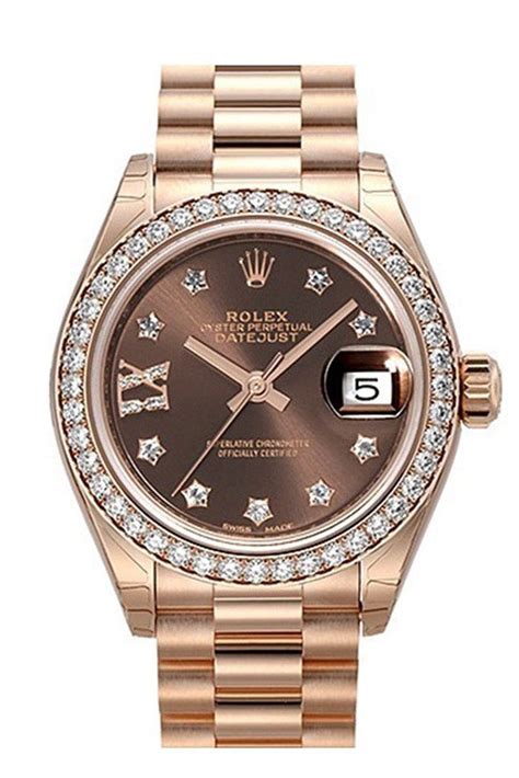 rolex lady-datejust 28 rose gold price|rolex lady datejust bezel.